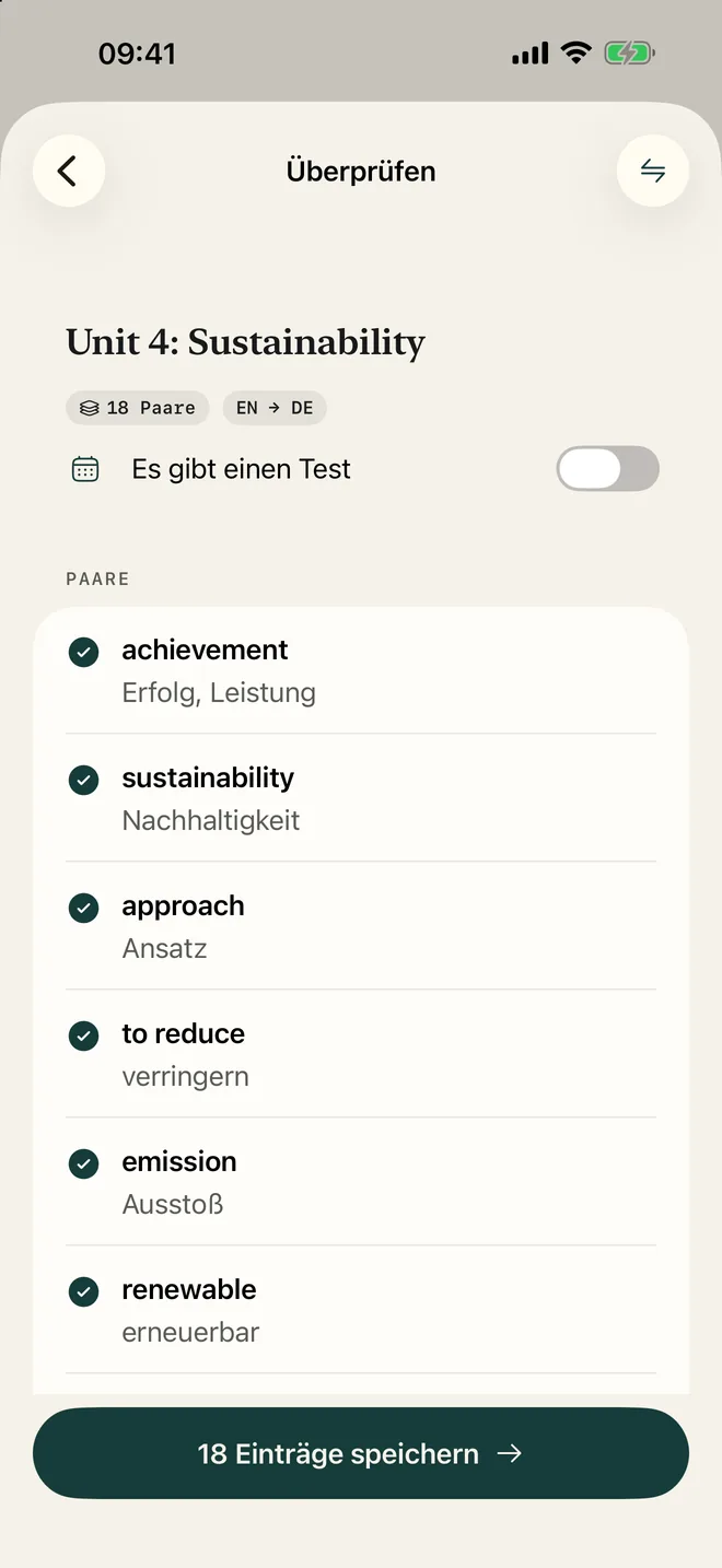 Vom Foto zur Liste in Sekunden